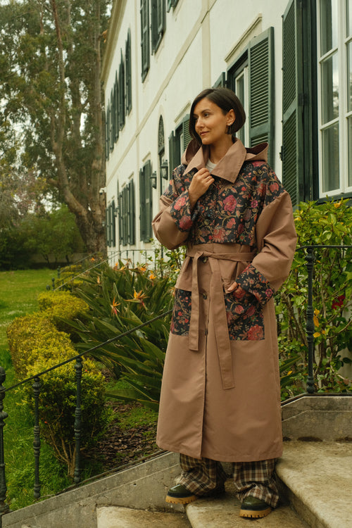 Bloom Hooded Trench