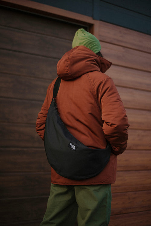 Двостороння сумка Flaner Bag Abstraction Orange