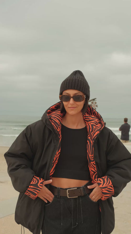 Double-sided Tiger coat