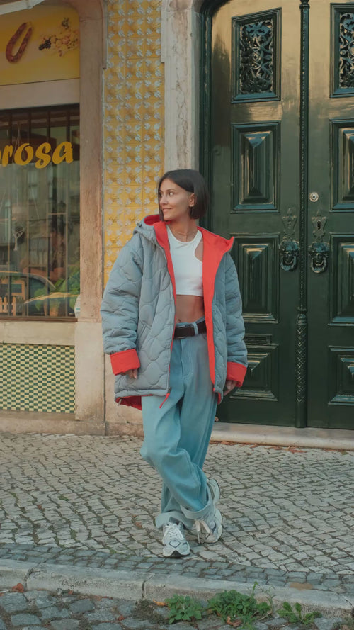 Orange Double-sided Jacket