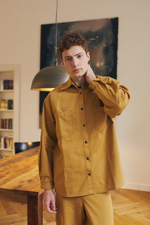 Denim shirt Sand