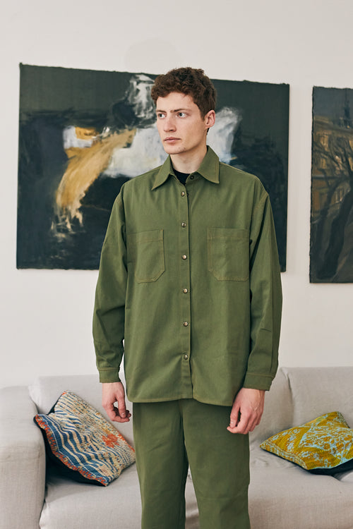 Джинсова сорочка Khaki