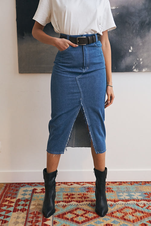 Denim skirt