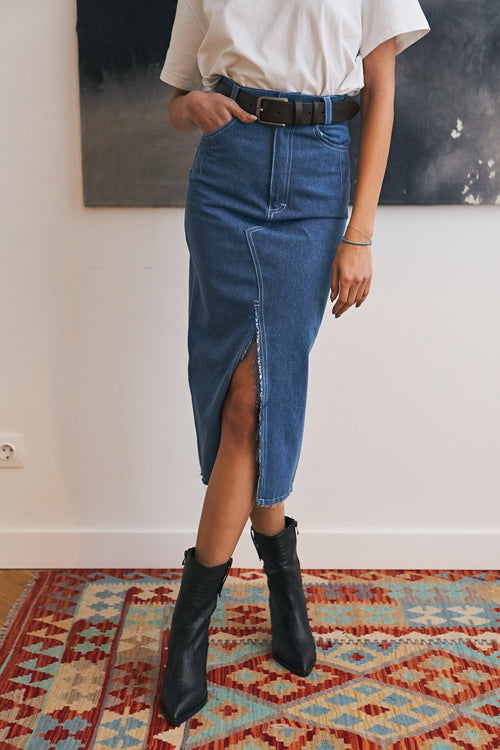 Denim skirt