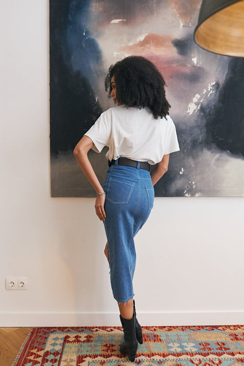 Denim skirt