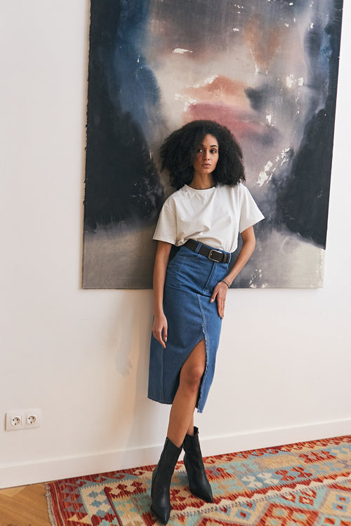 Denim skirt
