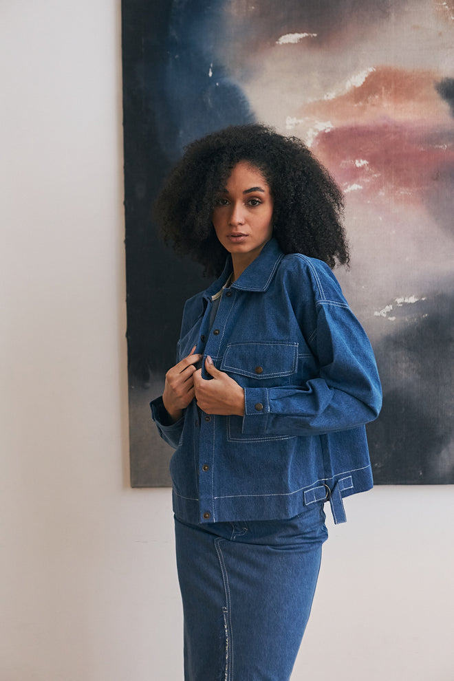 Denim shirt