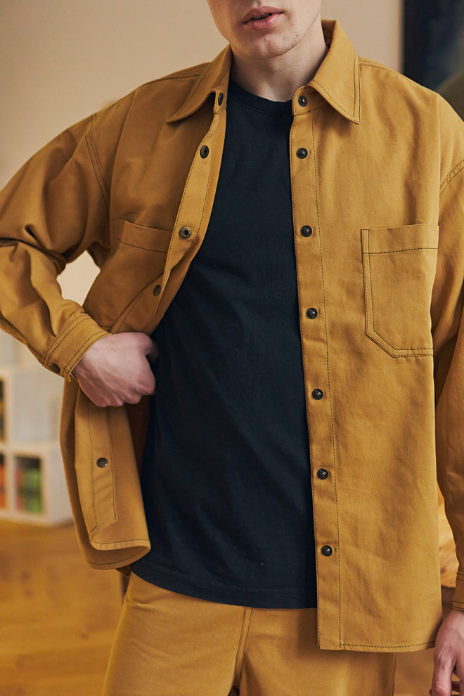 Denim shirt Sand