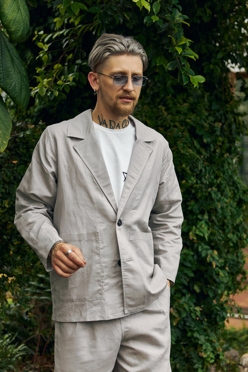 Піджак з льону Grey