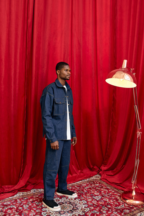 Dark Blue denim shirt