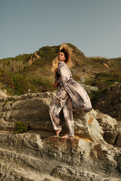 Silk Kimono Jungle