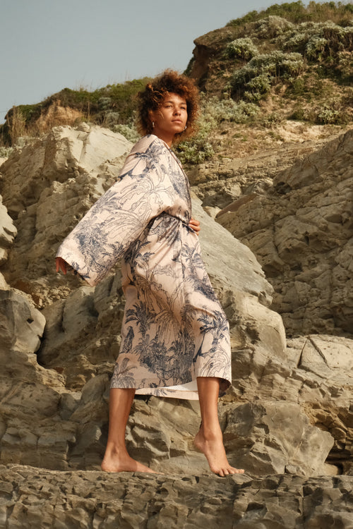 Silk Kimono Jungle