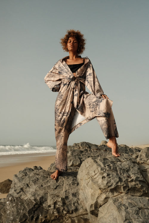 Silk Kimono Jungle