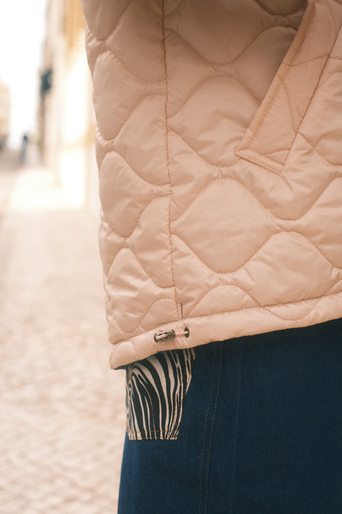 Reversible Blue Pagoda jacket