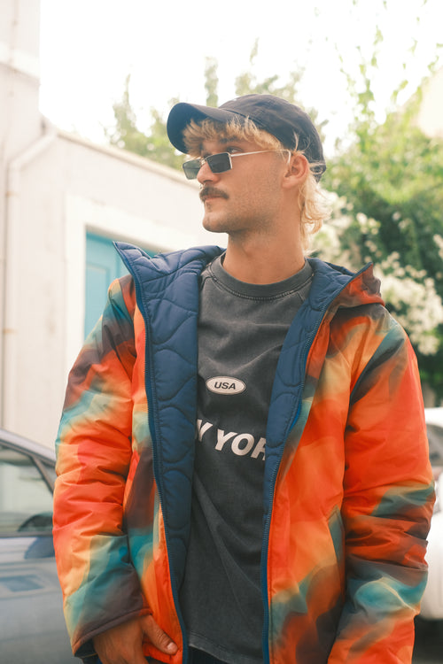 Reversible Sunset Mirage jacket