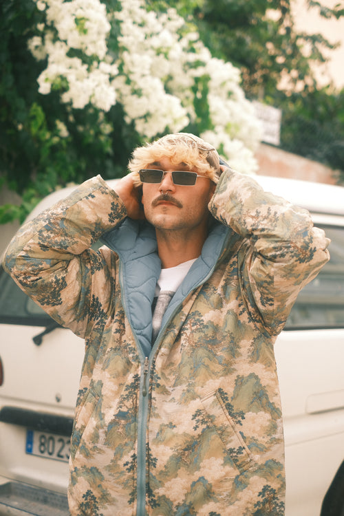Reversible Jade Horizon Jacket