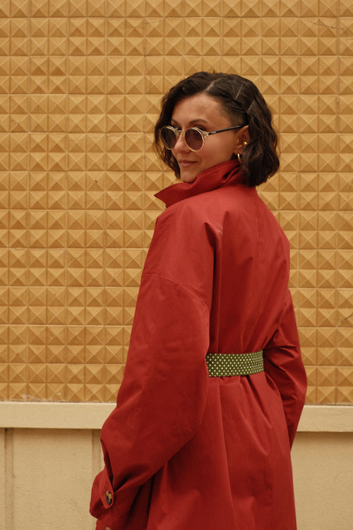 Двосторонній тренч Heritage Polka Dot