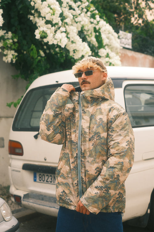 Reversible Jade Horizon Jacket