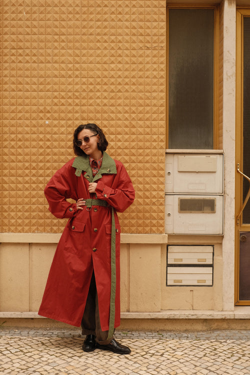 Двосторонній тренч Heritage Polka Dot