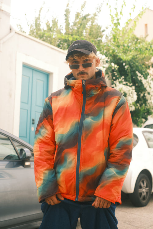 Reversible Sunset Mirage jacket