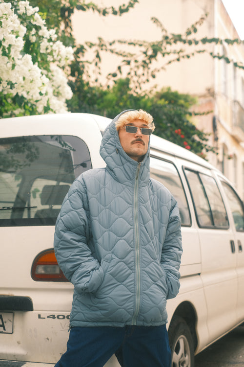 Reversible Jade Horizon Jacket