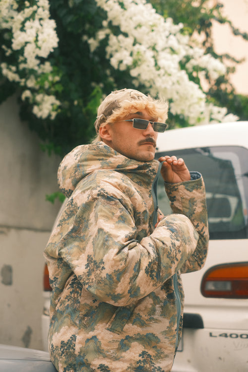 Reversible Jade Horizon Jacket