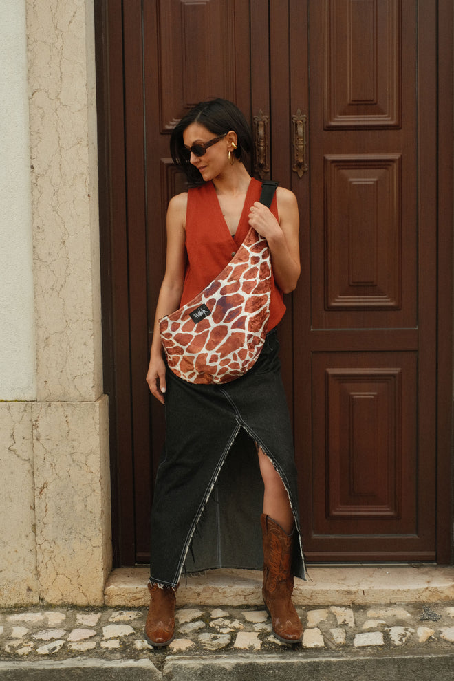 Двостороння сумка Flaner Bag Giraffe