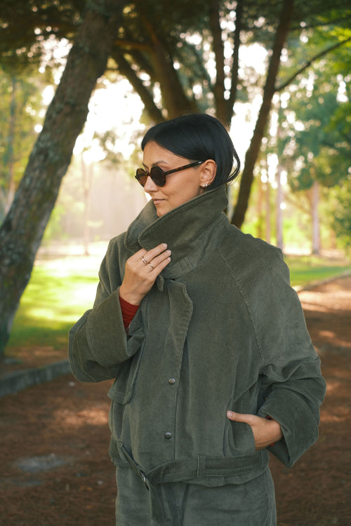 Velvet Khaki jacket