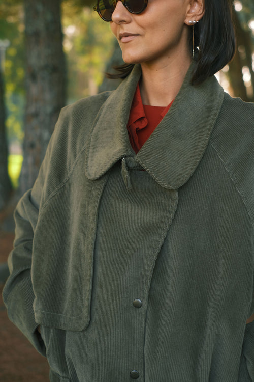 Velvet Khaki jacket