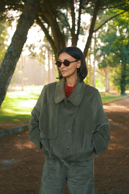Velvet Khaki jacket