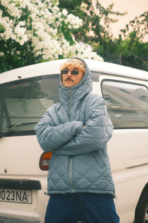Reversible Jade Horizon Jacket