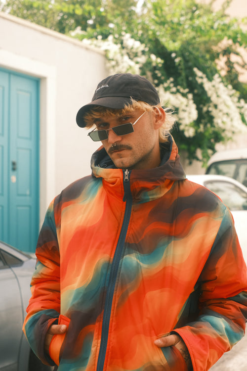 Reversible Sunset Mirage jacket