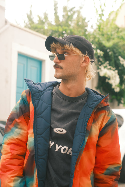 Reversible Sunset Mirage jacket