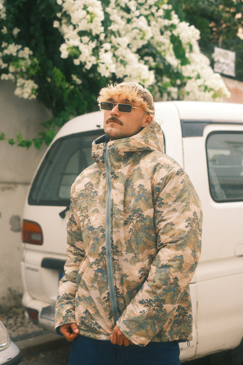 Reversible Jade Horizon Jacket