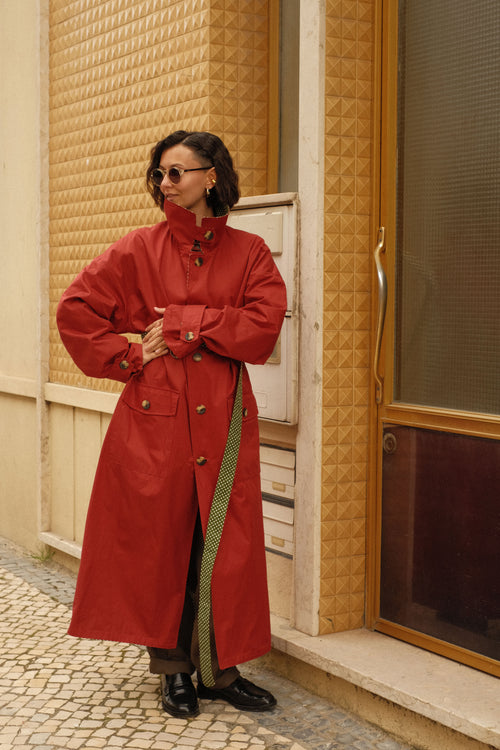 Двосторонній тренч Heritage Polka Dot