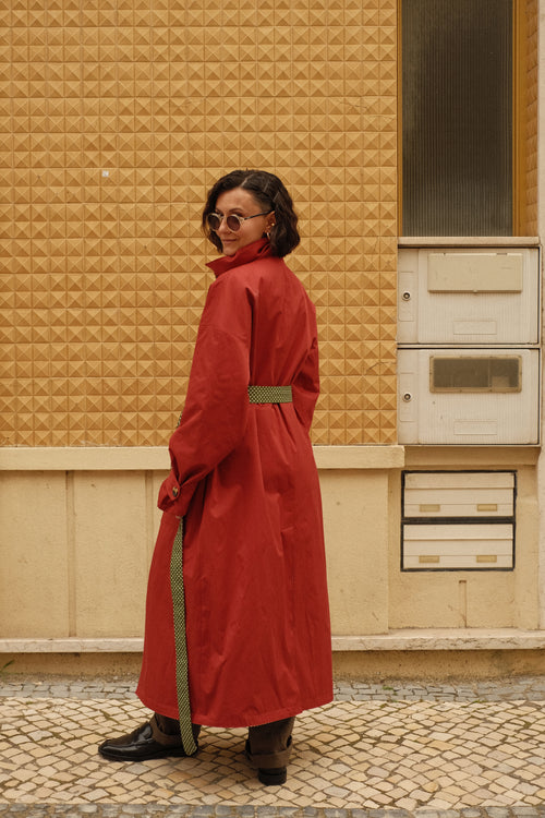 Двосторонній тренч Heritage Polka Dot