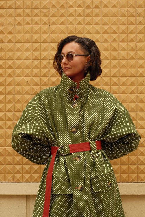 Двосторонній тренч Heritage Polka Dot