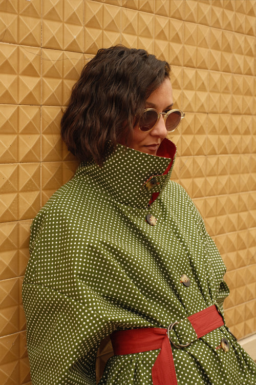 Двосторонній тренч Heritage Polka Dot