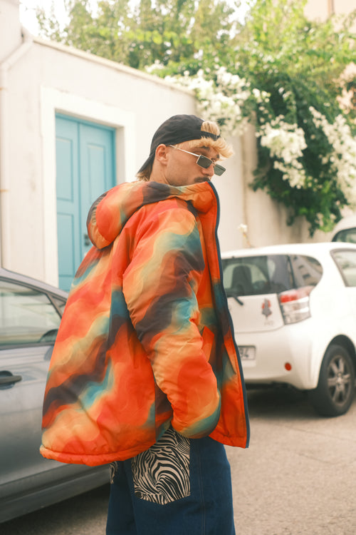 Reversible Sunset Mirage jacket