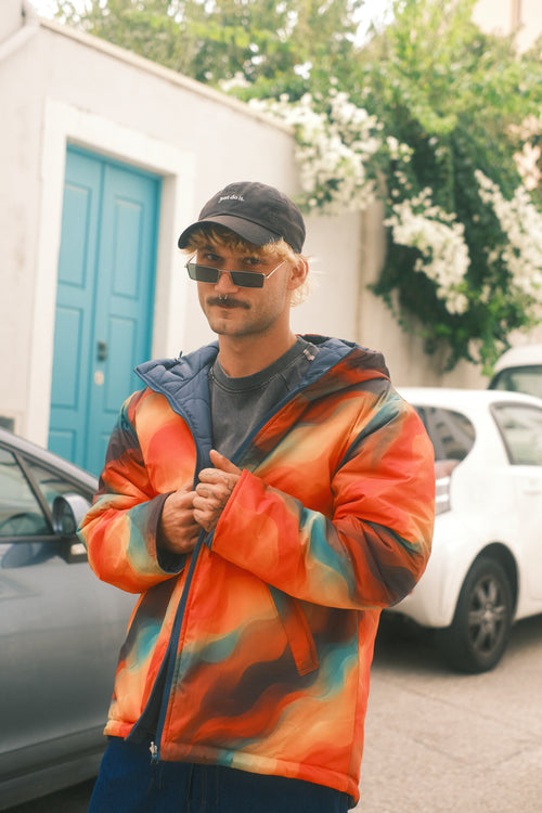 Reversible Sunset Mirage jacket