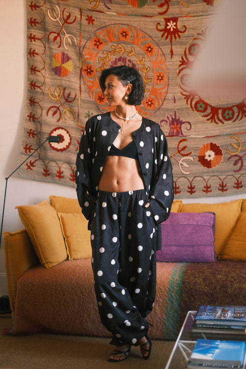 Retro Muse Polka Pants
