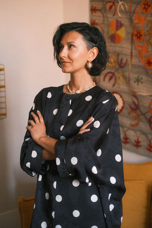 Retro Muse Polka Shirt