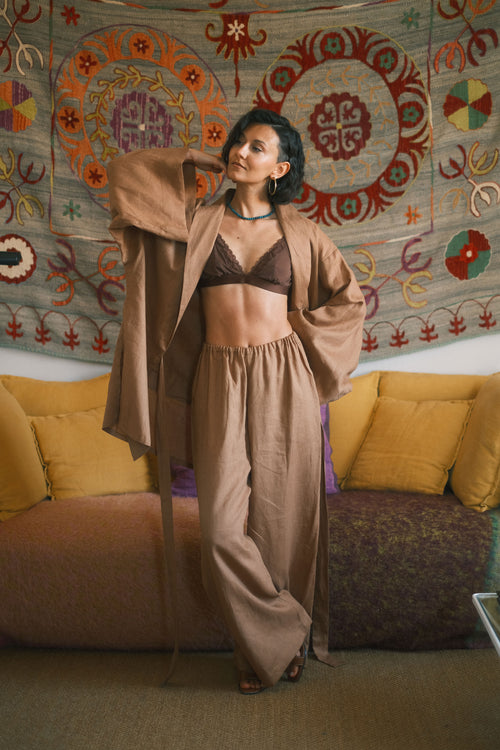 Кімоно з льону Poetry in Linen