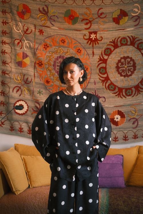 Retro Muse Polka Shirt