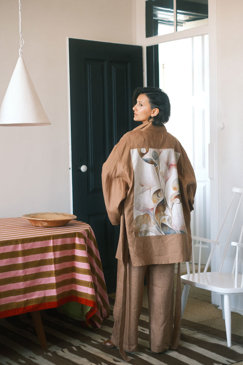 Кімоно з льону Poetry in Linen