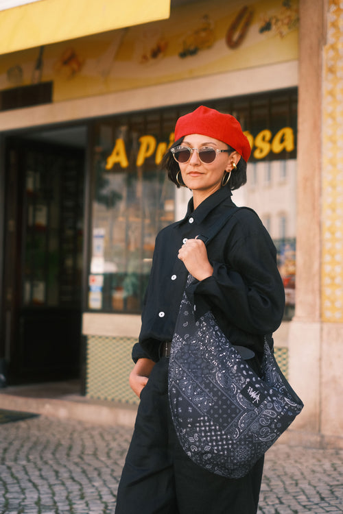 Reversible Bandana Noire Bag