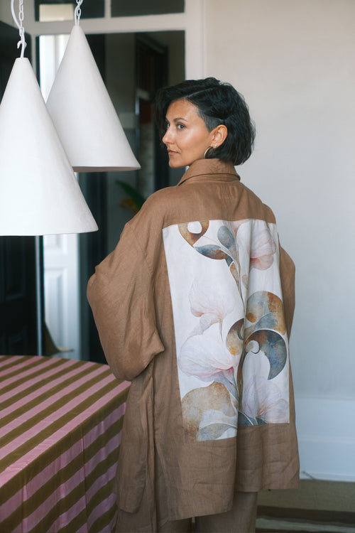 Кімоно з льону Poetry in Linen