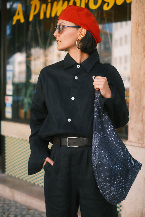 Reversible Bandana Noire Bag