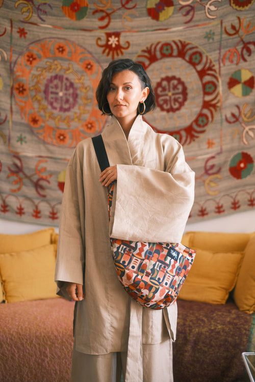 Linen Kimono Quiet Fields