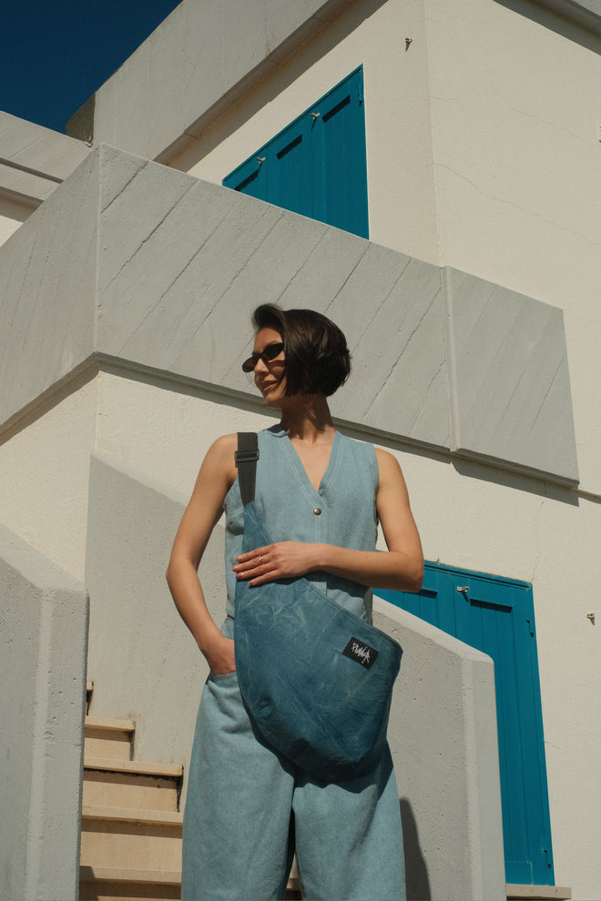 Двостороння сумка Flaner Bag Jeans